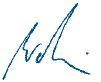 Unterschrift - Ulrich Wallin